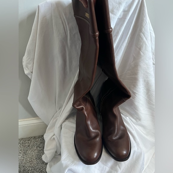 Coach, Brown, Genuine Leather, Riding Boot, Size 10, 16” calf circumference - Picture 8 of 9